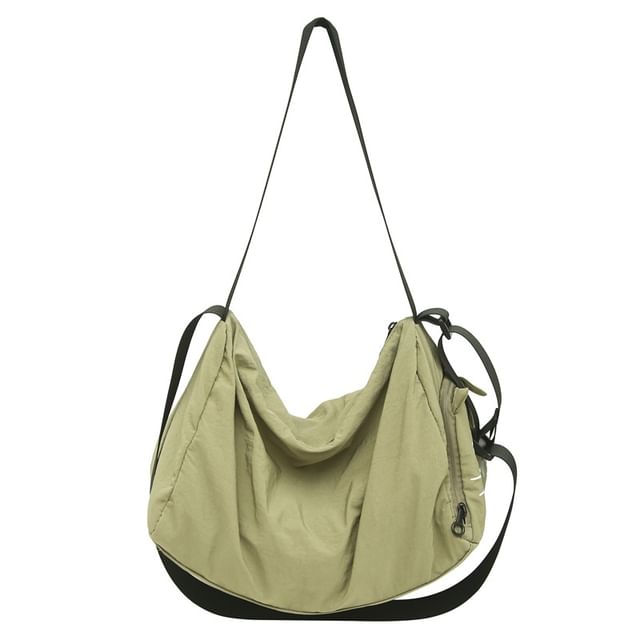 Cat Print Messenger Bag Nylon