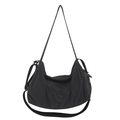 Cat Print Messenger Bag Nylon