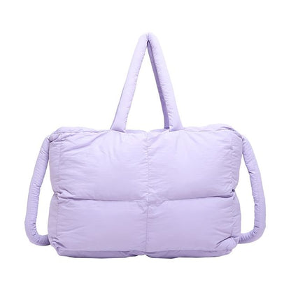 Puffer Plain Crossbody Bag Tote