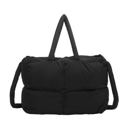 Puffer Plain Crossbody Bag Tote