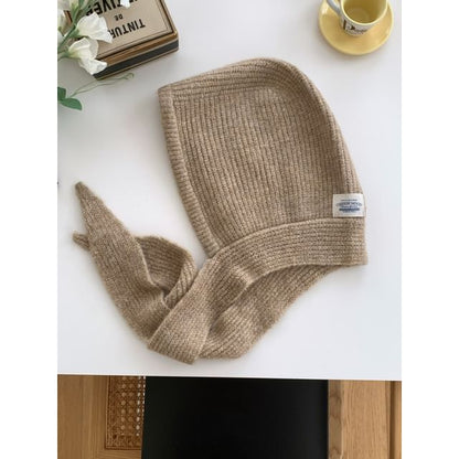 Applique Wool Balaclava