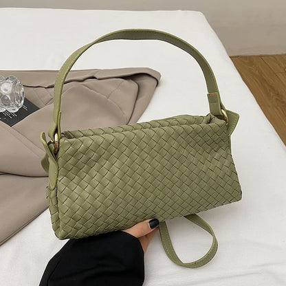 Quilted Faux Leather Crossbody Bag