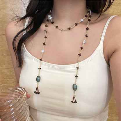 Long Beaded Necklace