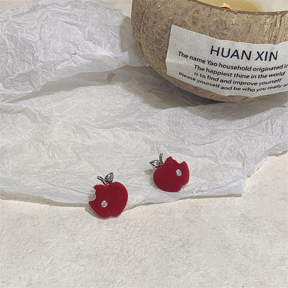 Flower Charm Velvet Choker