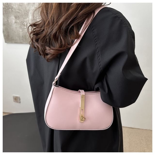Buckled Shoulder Bag