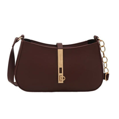 Buckled Shoulder Bag
