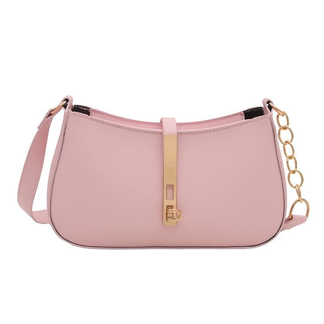 Buckled Shoulder Bag