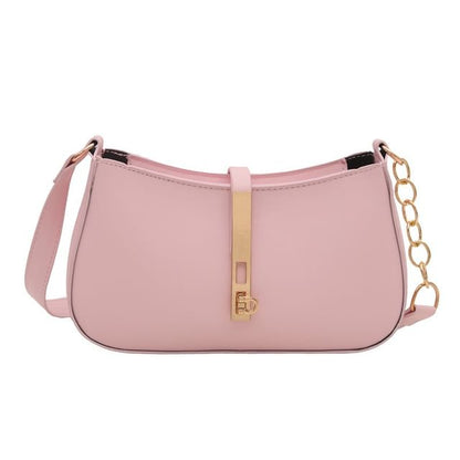 Buckled Shoulder Bag