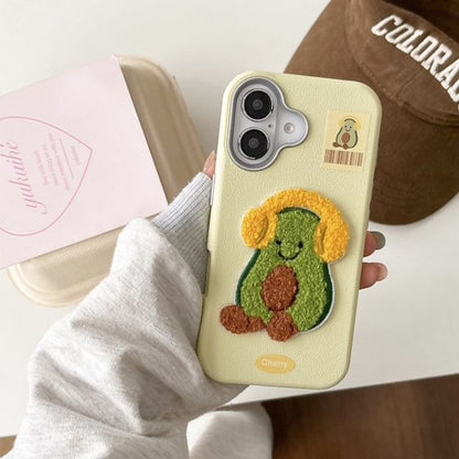 Vegetable Embroidered Phone Case