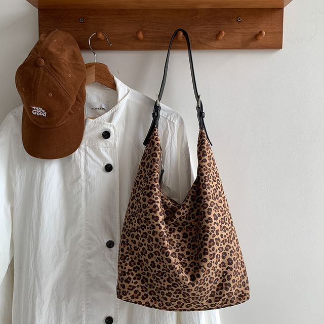 Leopard Print Tote Bag