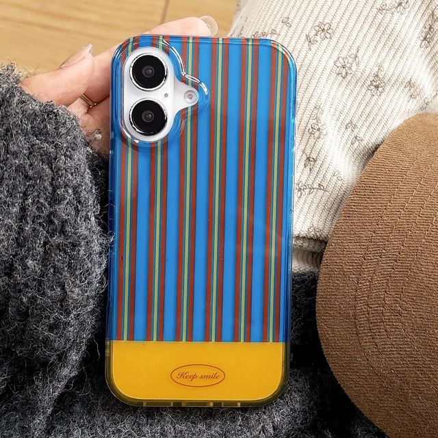 Case Phone Striped / Strap Set