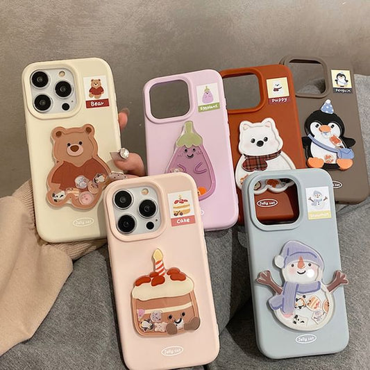 Dog Embroidered Phone Case