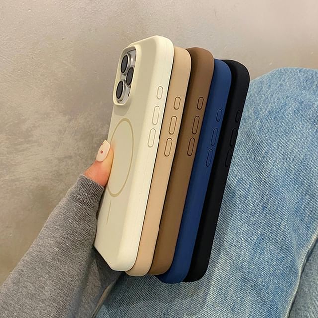 Plain Magnetic (Compatible with MagSafe) Phone Case