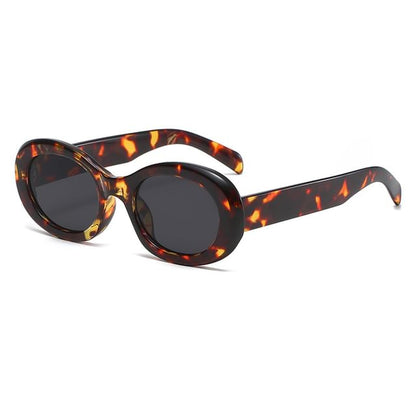 Oval Resin Sunglasses