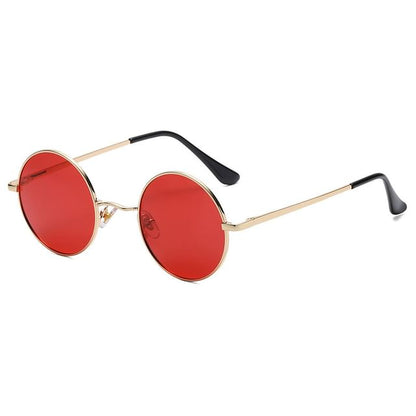 Round Metal Frame Sunglasses