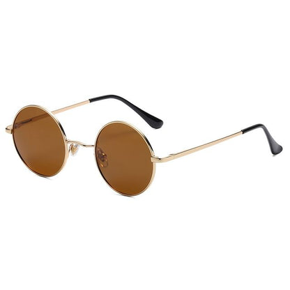 Round Metal Frame Sunglasses