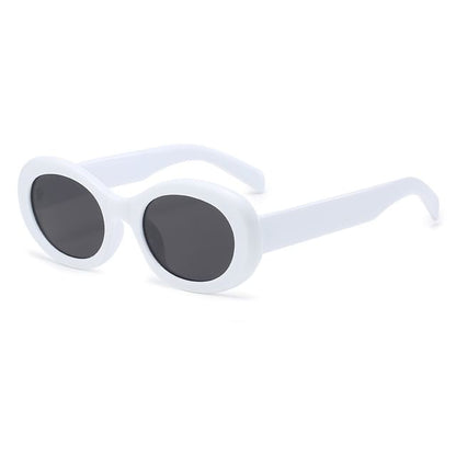 Oval Resin Sunglasses