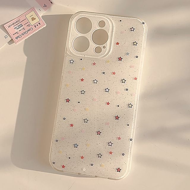 Star Glitter Phone Case
