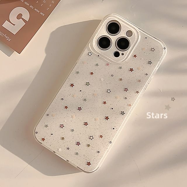 Star Glitter Phone Case