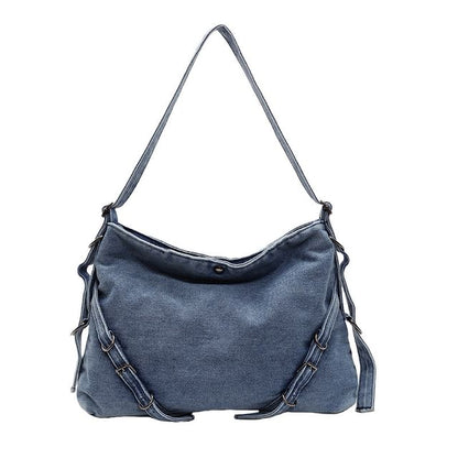 Bag Denim Plain Tote