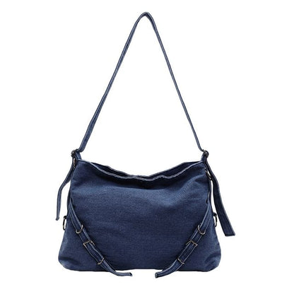 Bag Denim Plain Tote