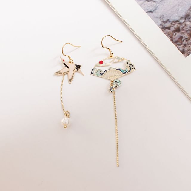 Crane Alloy Dangle Earring (Various Designs)