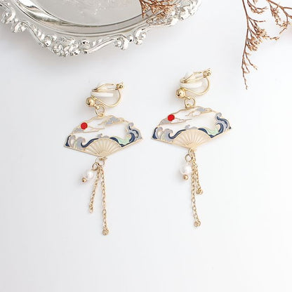 Crane Alloy Dangle Earring (Various Designs)