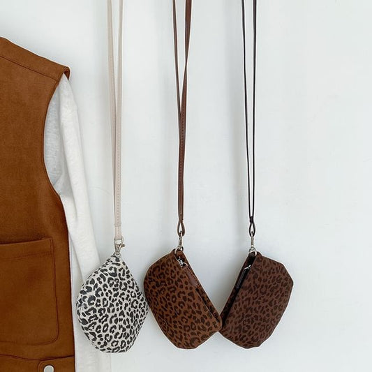 Leopard Print Pouch Necklace