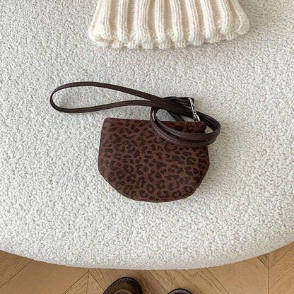 Leopard Print Pouch Necklace