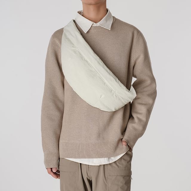 Plain Nylon Belt Bag