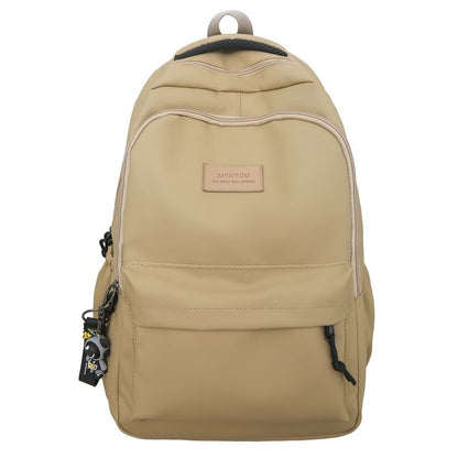 Plain Applique Laptop Backpack / Bag Charm / Set