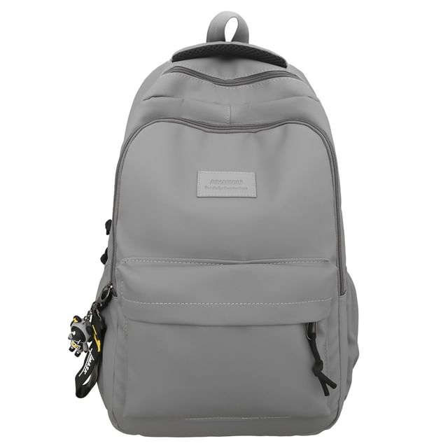 Plain Applique Laptop Backpack / Bag Charm / Set