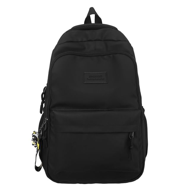 Plain Applique Laptop Backpack / Bag Charm / Set