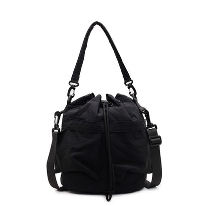 Multi-Pocket Drawstring Backpack