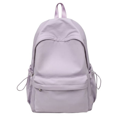 Plain Nylon Laptop Backpack