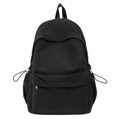 Plain Nylon Laptop Backpack