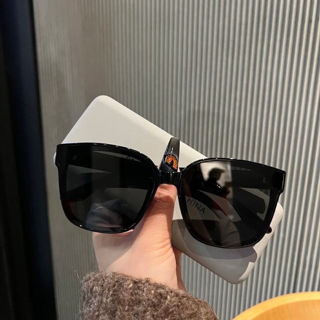 Plain Frame Sunglasses