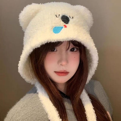 Koala Knit Bonnet Hat