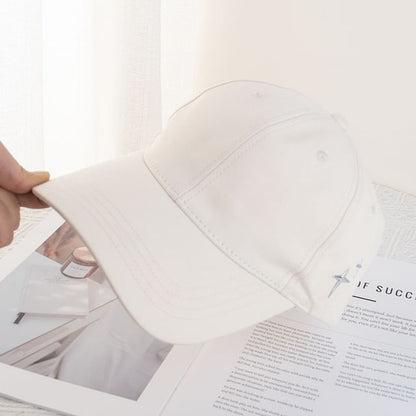 Star Applique Baseball Cap