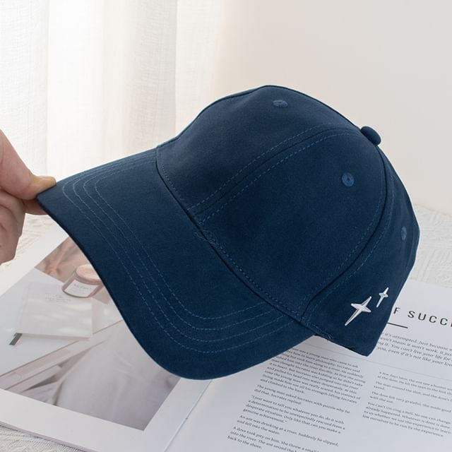 Star Applique Baseball Cap