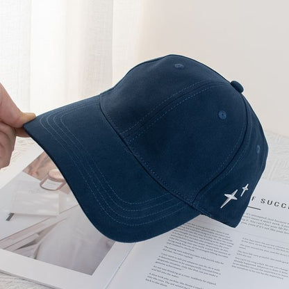 Star Applique Baseball Cap