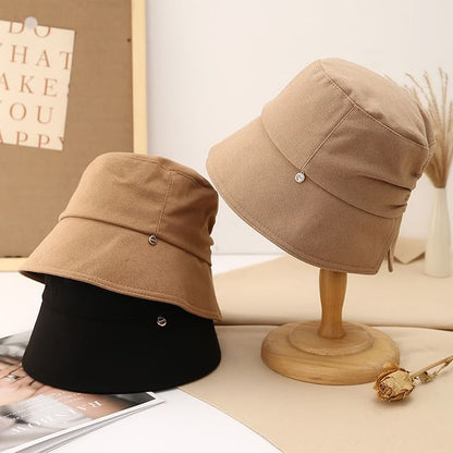 Shirred Bucket Hat