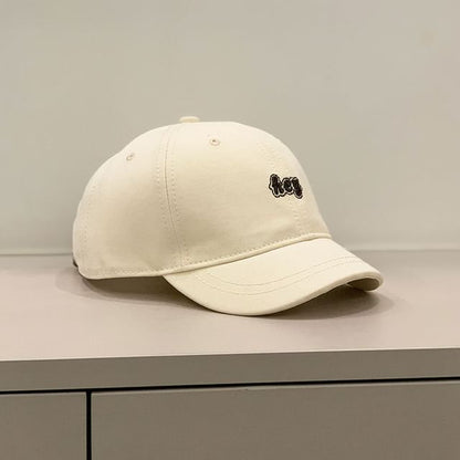Letter Embroidered Cap