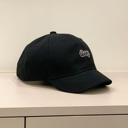 Letter Embroidered Cap