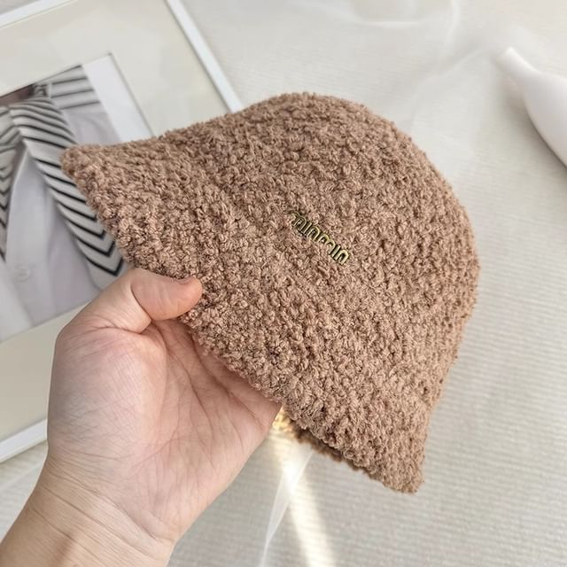 Letter Stud Bucket Hat