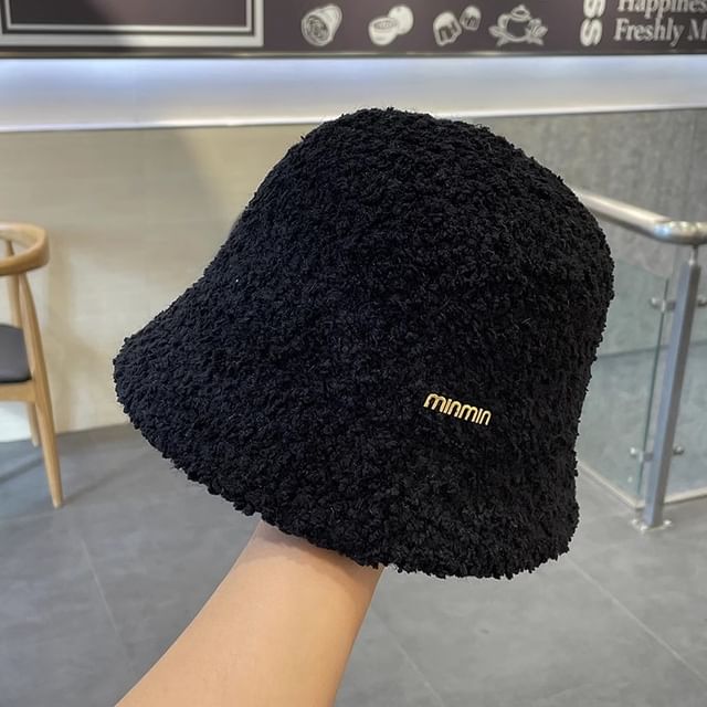 Letter Stud Bucket Hat