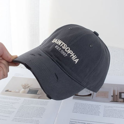 Lettering Plain Cap