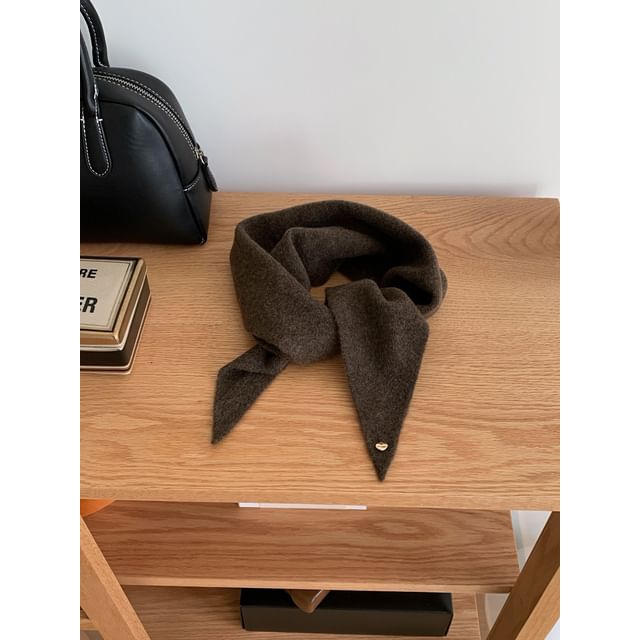 Heart Buttoned Scarf