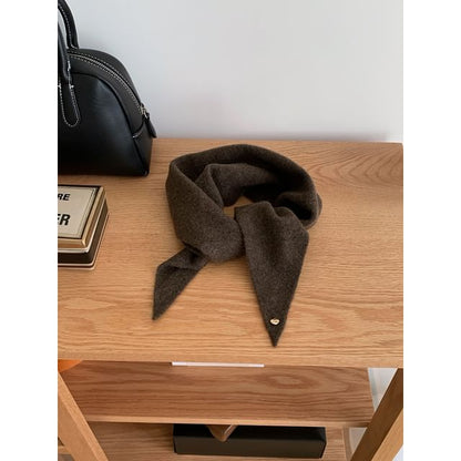 Heart Buttoned Scarf