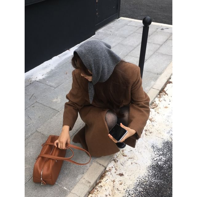 Heart Buttoned Scarf